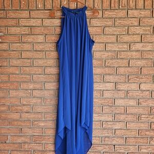 SHEIN Linhara Plus Size Women's Solid Color Open Shoulder Maxi Dress Size 0XL